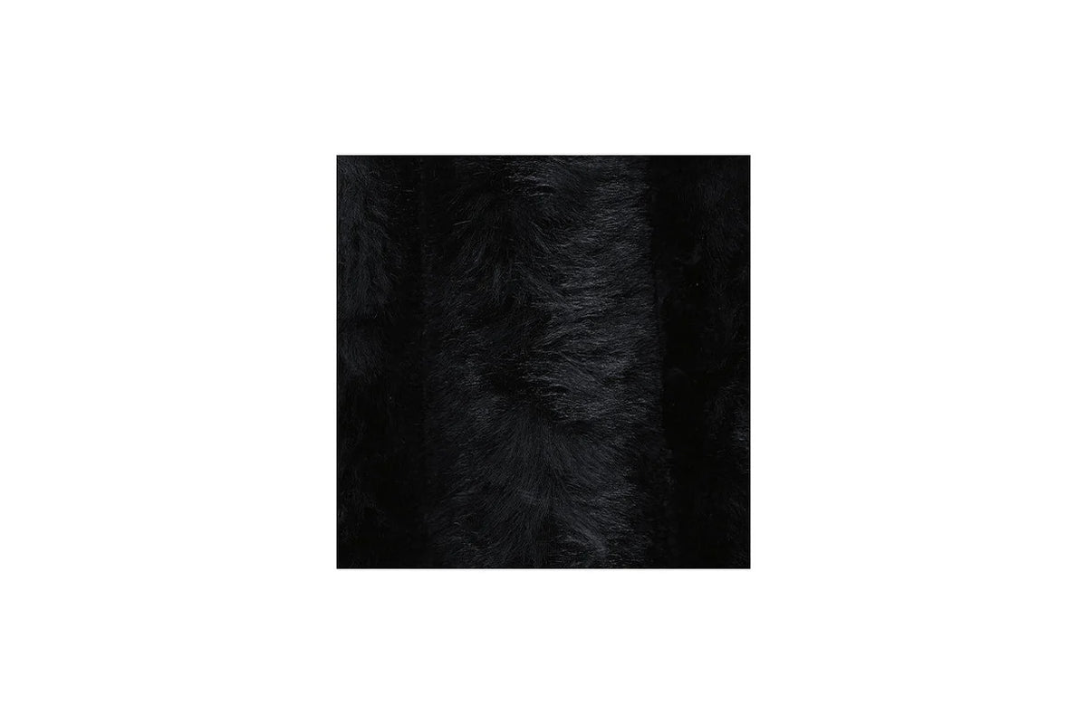 Seccional doble de 3 piezas con chaise longue Midnight-Madness Onyx