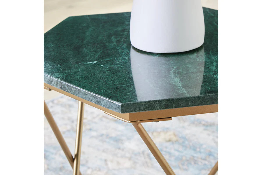 Engelton Green Accent Table