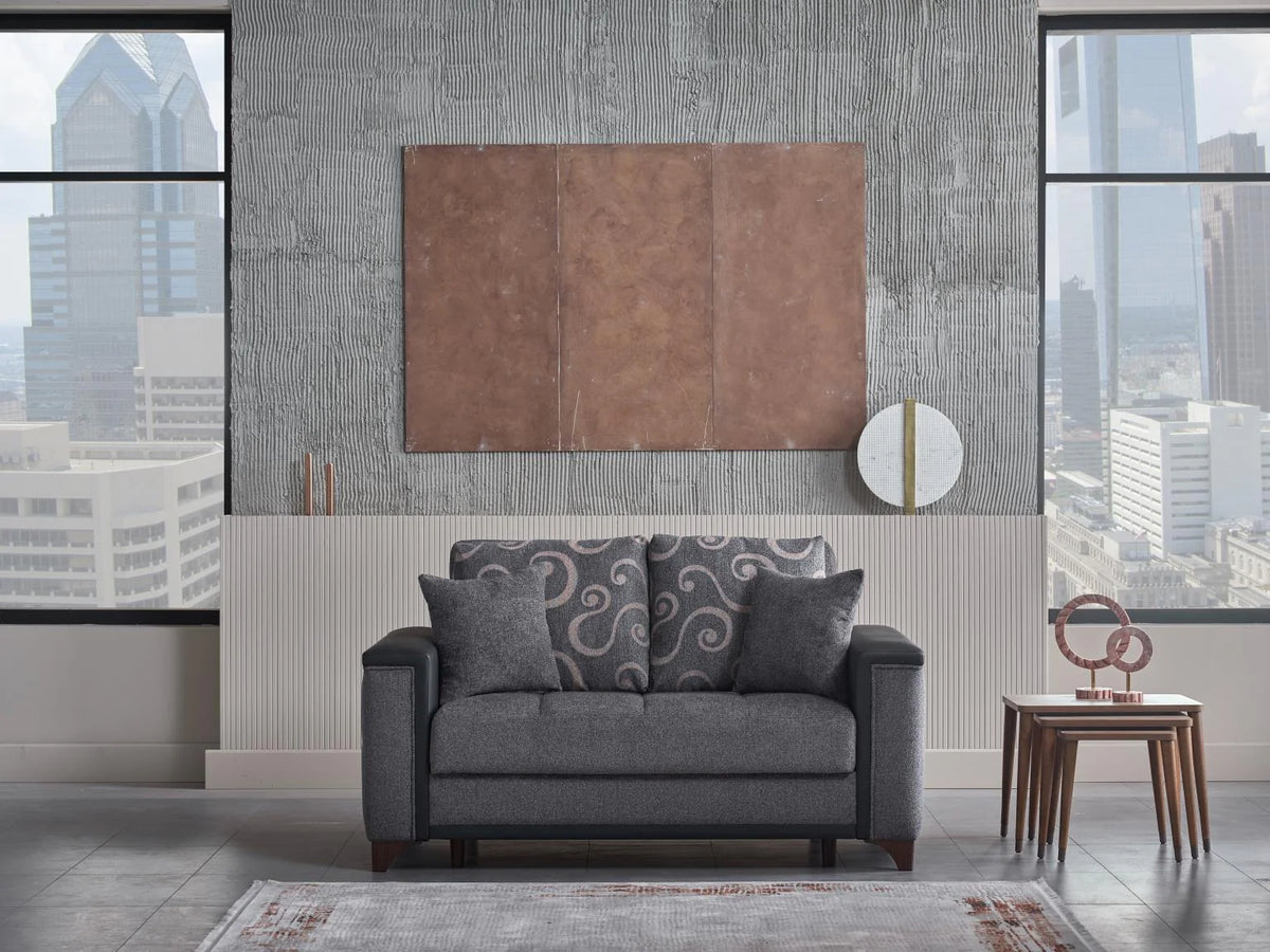 Juego de sala Charlotte Modern Anthracite