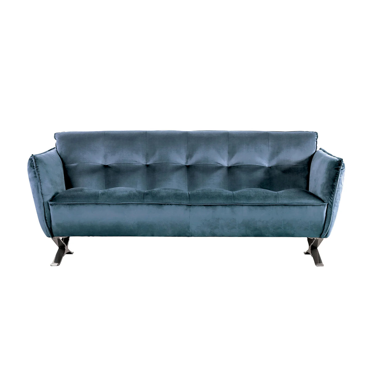 Civellutino Teal Living Room Set