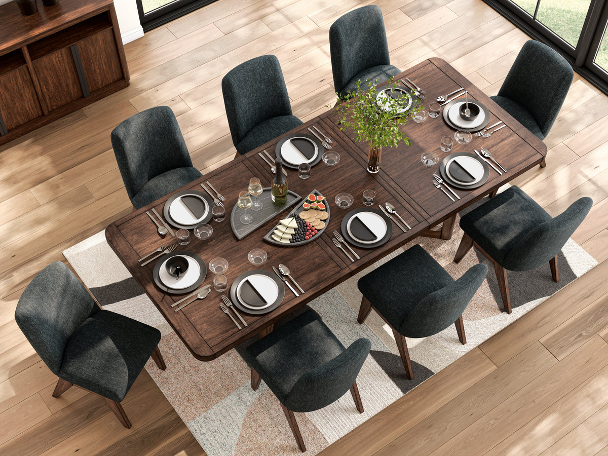 Kendamor Dining Table and 8 Chairs