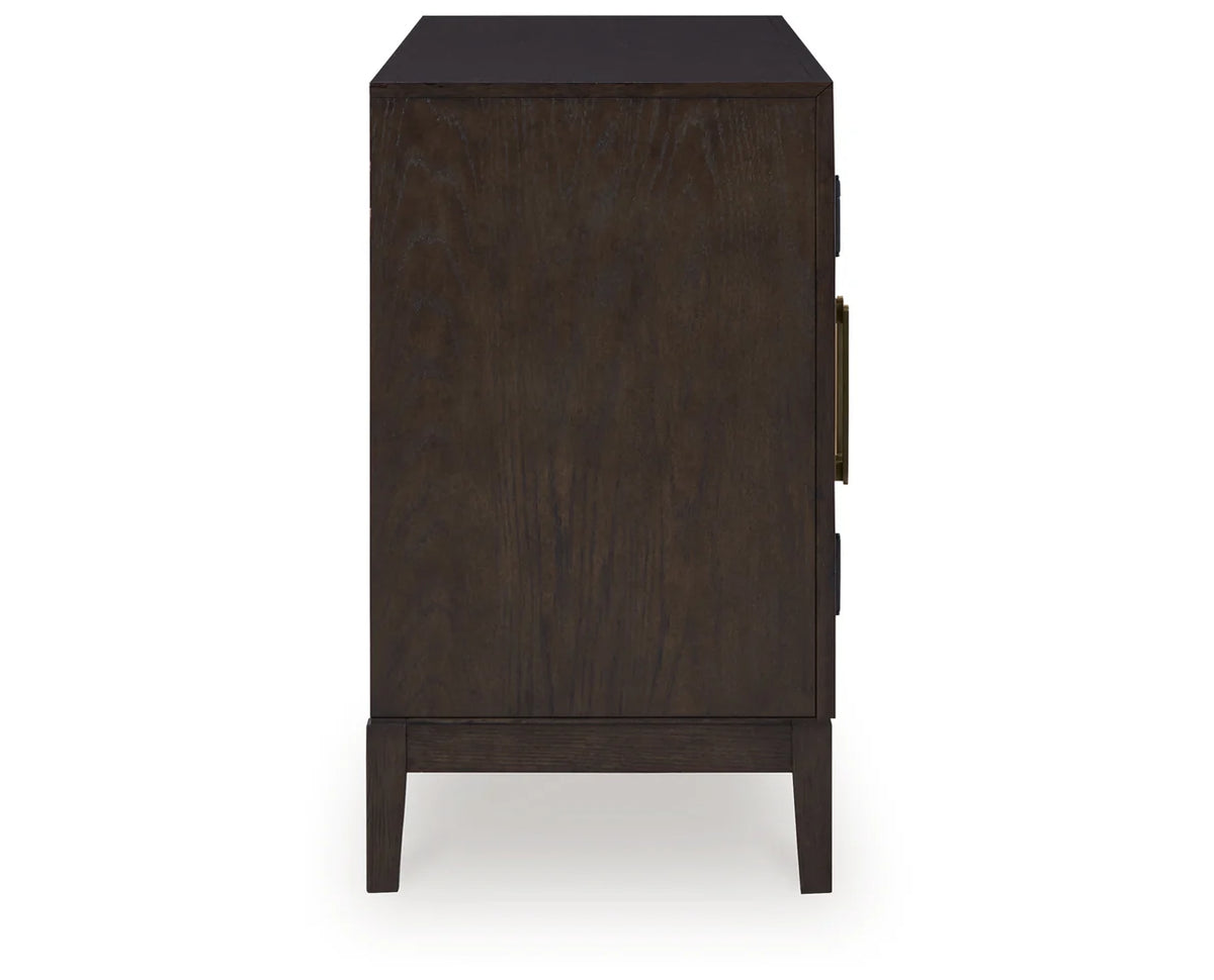 Burkhaus Dark Brown Dining Server
