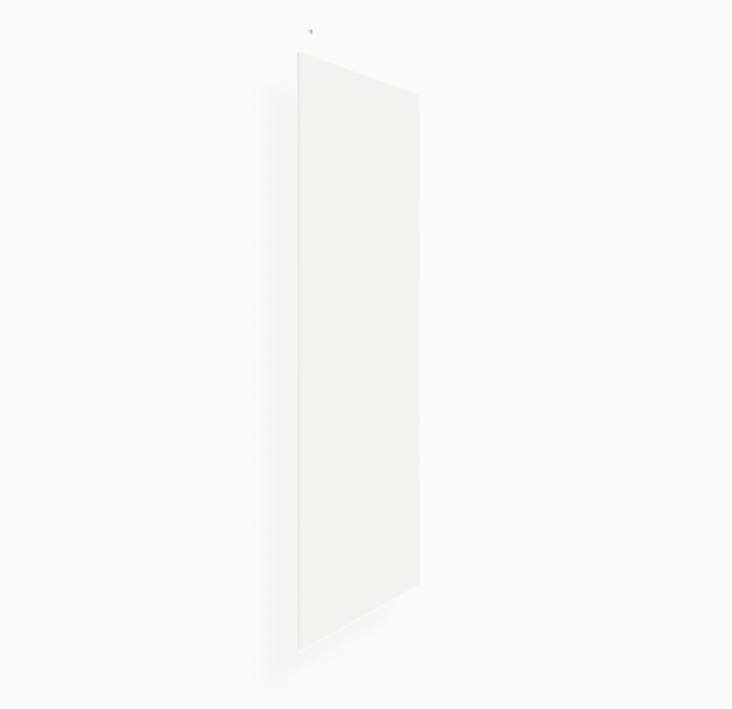 Panel de revestimiento de pared Shaker blanco
