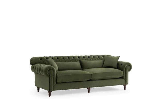 Eva Luxury Chesterfield Sofa 81"