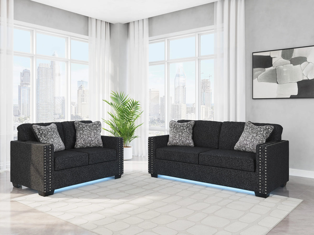 Jasmine Peaks Contemporary Living Room Set