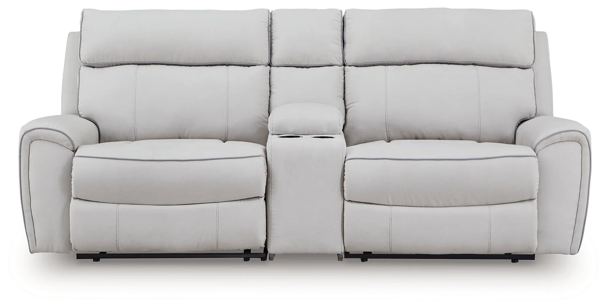 Juego de sala reclinable eléctrico Social Pointe