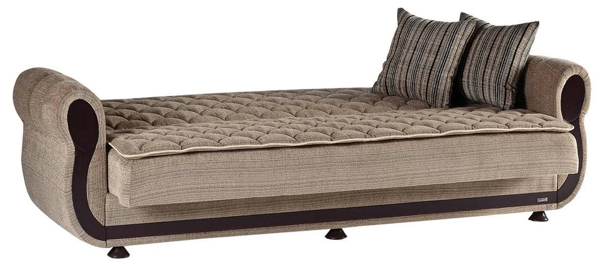 Argos Zilkade Light Brown Sleeper Sofa