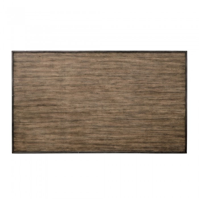 Juego de comedor Dary negro/marrón de altura de mostrador