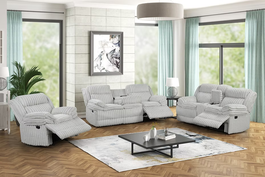 Conjunto de sofá reclinable Dallas Camel