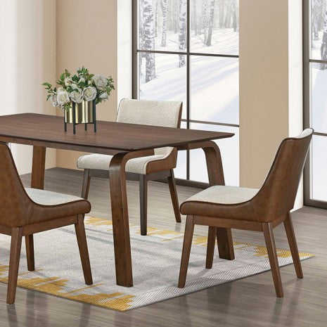 Juego de comedor Dary negro/marrón de altura de mostrador