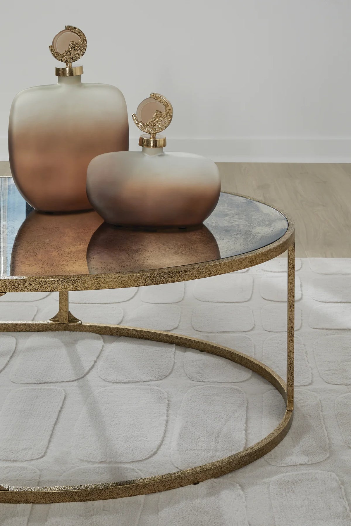 Korajane Antique Gold Coffee Table