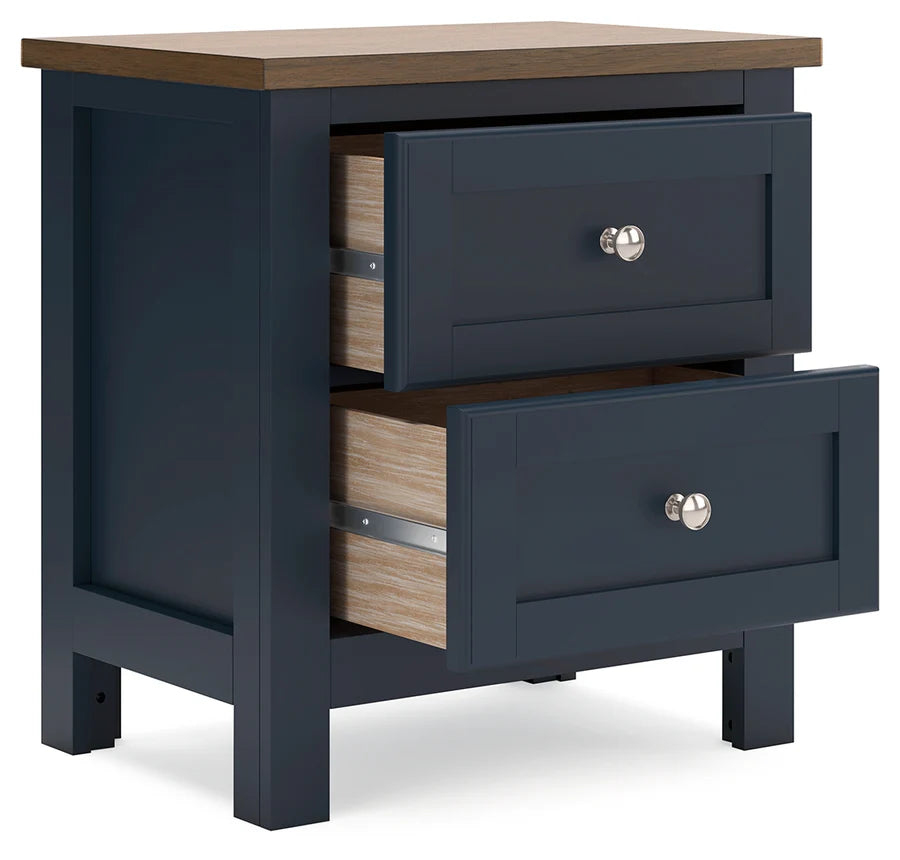 Landocken Brown/Blue Youth Panel Bedroom Set