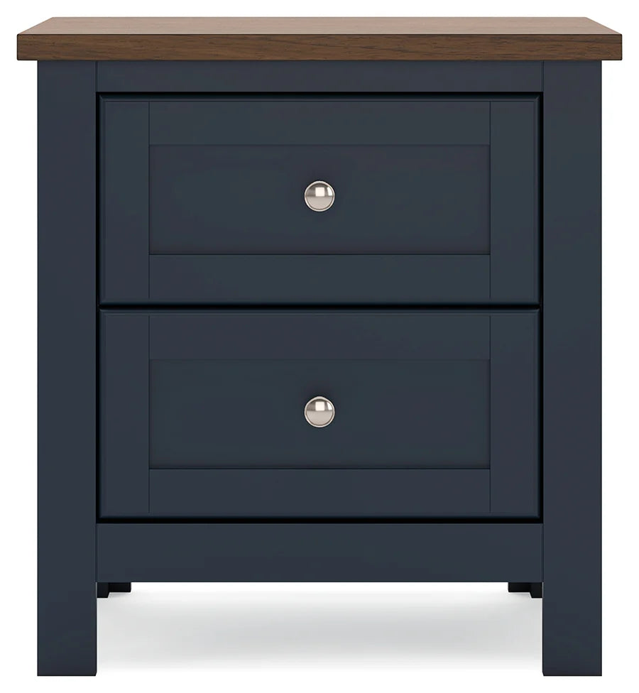 Landocken Brown/Blue Youth Panel Bedroom Set