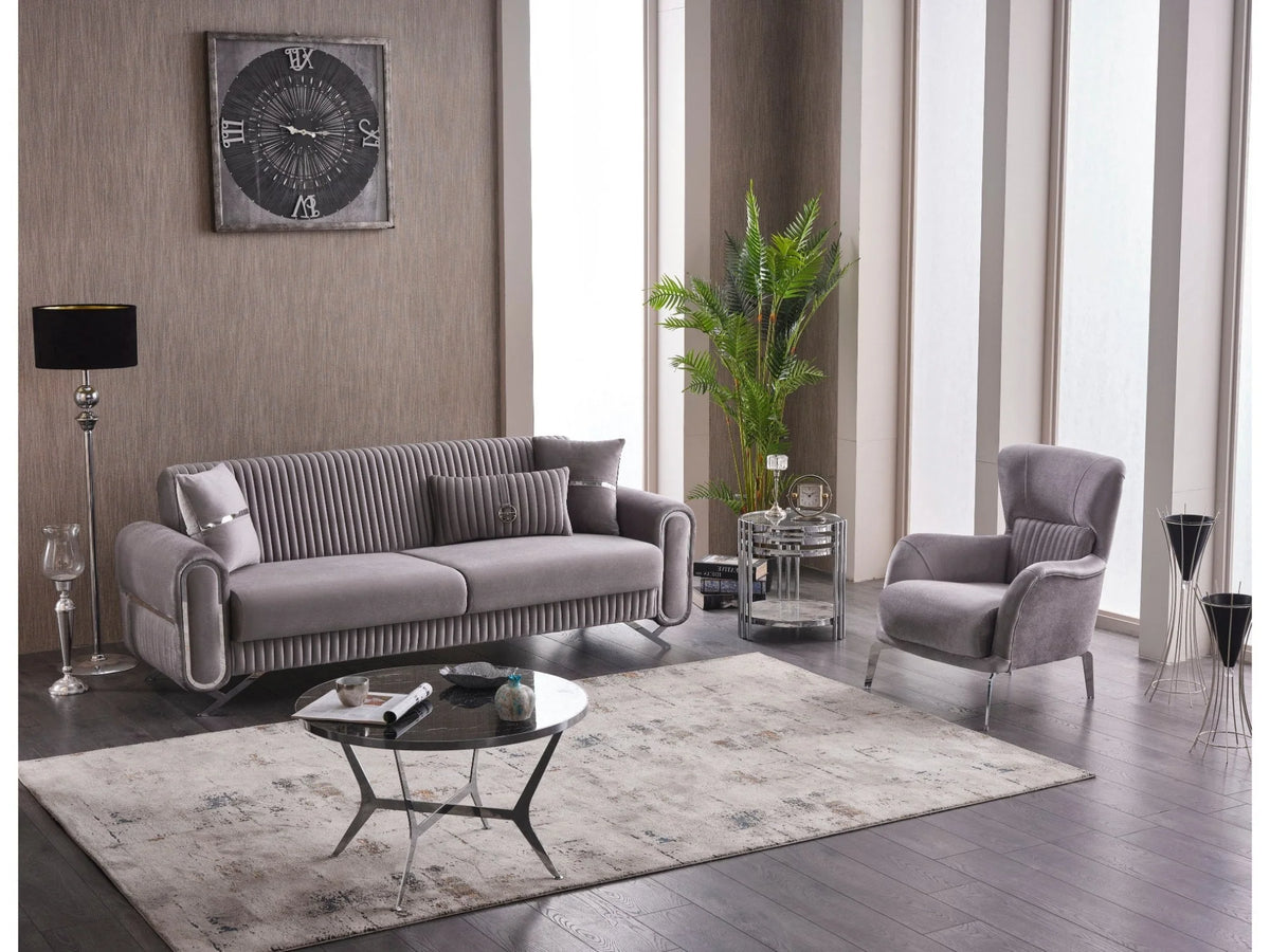 Royal Modern 3-Piece Living Room Set