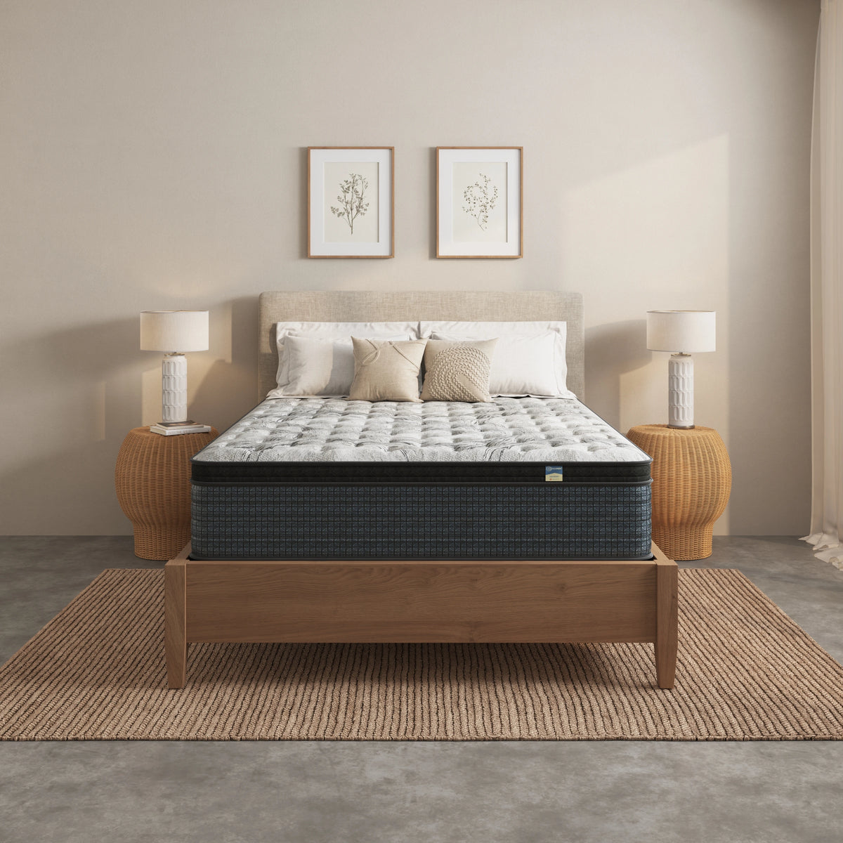 SPS Sapphire Foam Encased 12" Mattress