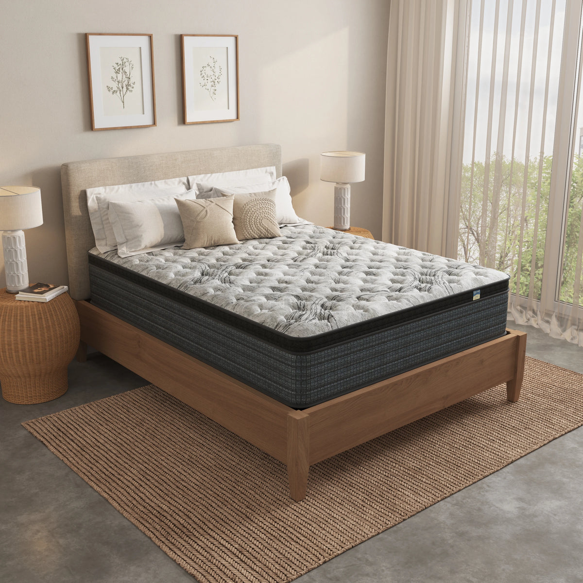SPS Sapphire Foam Encased 12" Mattress