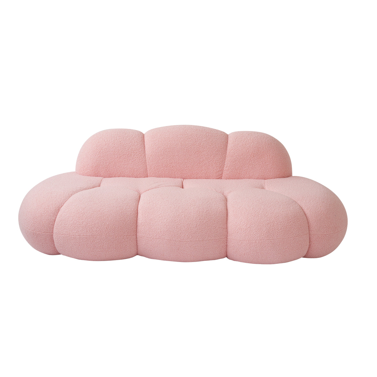 Cloud-Shaped Teddy Fleece Sofa