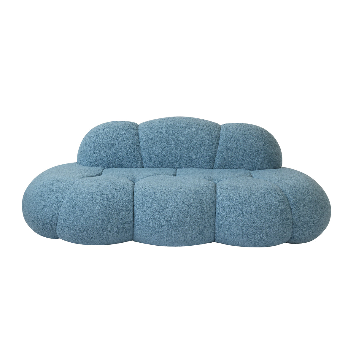 Cloud-Shaped Teddy Fleece Sofa