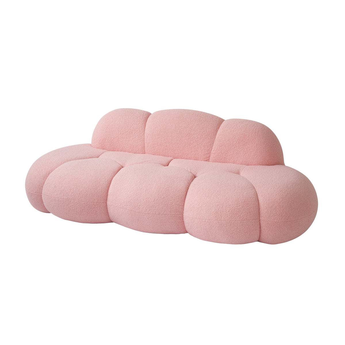 Cloud-Shaped Teddy Fleece Sofa
