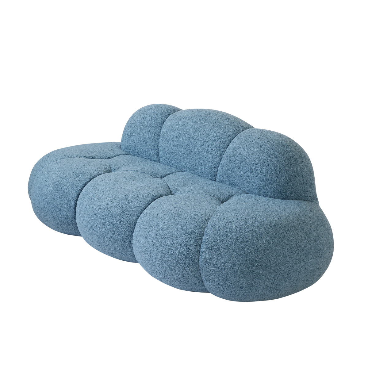 Cloud-Shaped Teddy Fleece Sofa