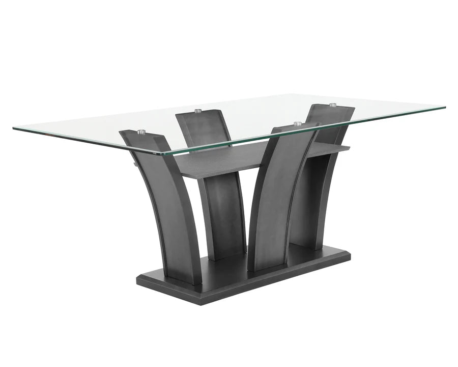 Camelia Gray Dining Table, Chairs & Bench Sets