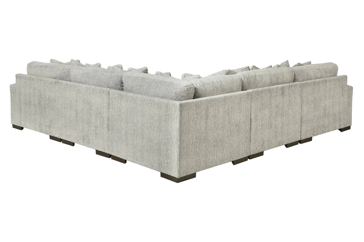 Regent Park Pewter Modular Sectional