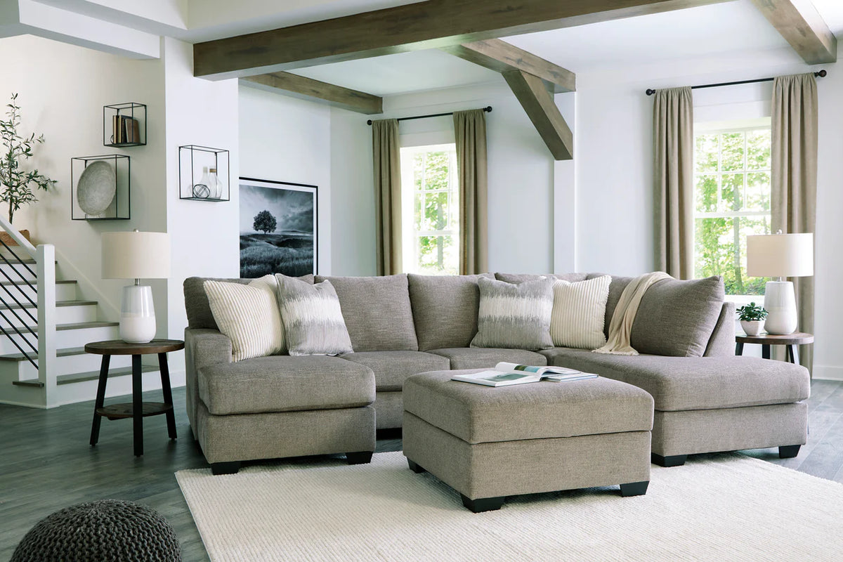 Creswell Stone 2-Piece Chaise Sectional