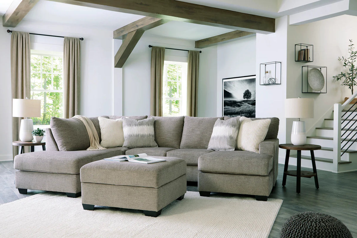 Creswell Stone 2-Piece Chaise Sectional
