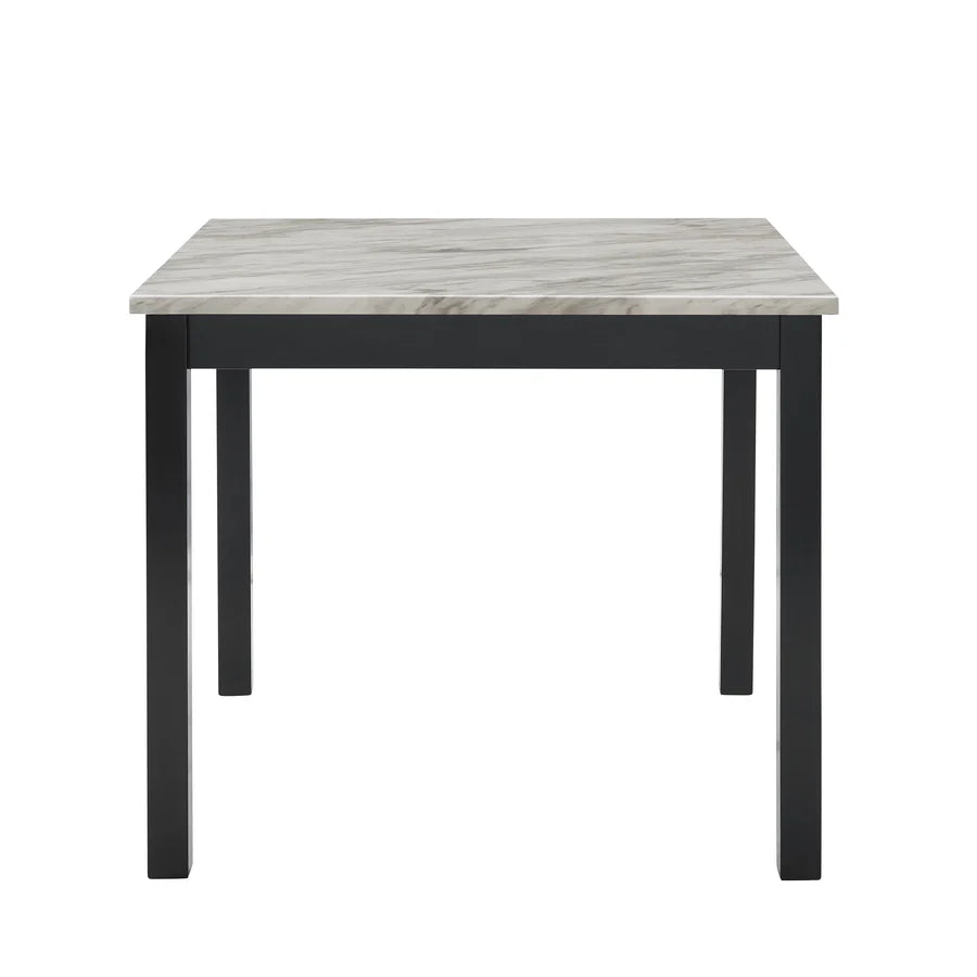Lennon Velvet 5-Piece Counter Height Set