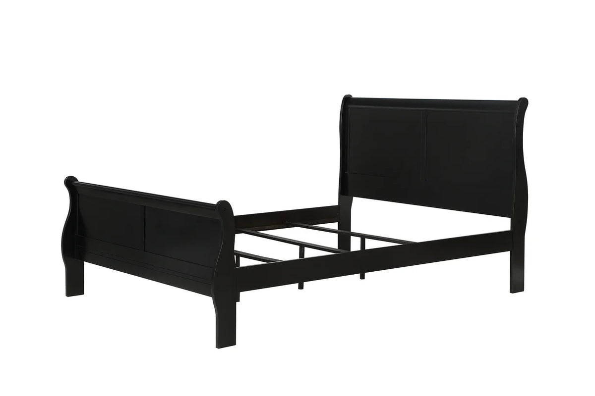Louis Philip Sleigh Bedroom Set