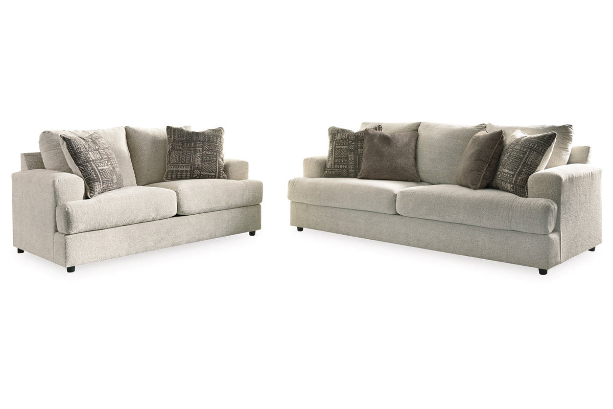 Soletren Stone Sofa & Loveseat Set