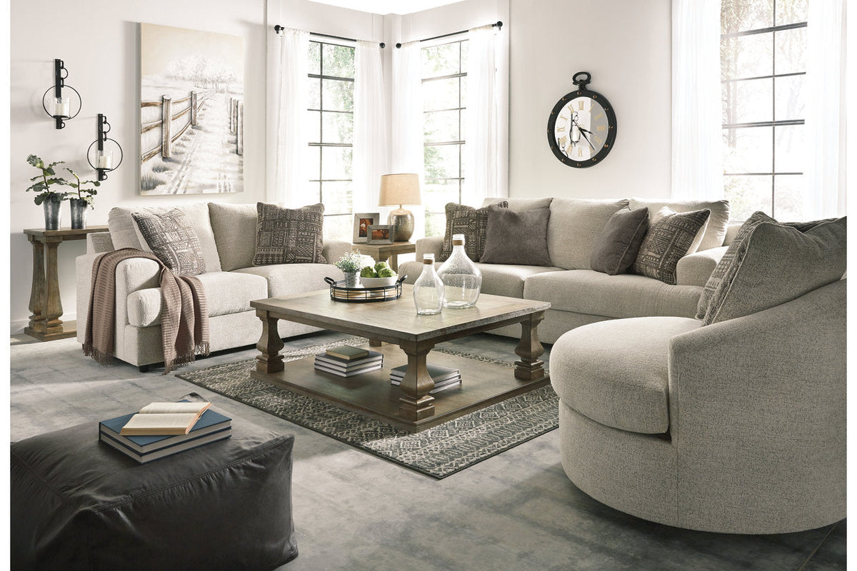 Soletren Stone Sofa & Loveseat Set