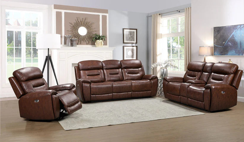 Rosewood Leather - Power Peclining Set 3-Pieces