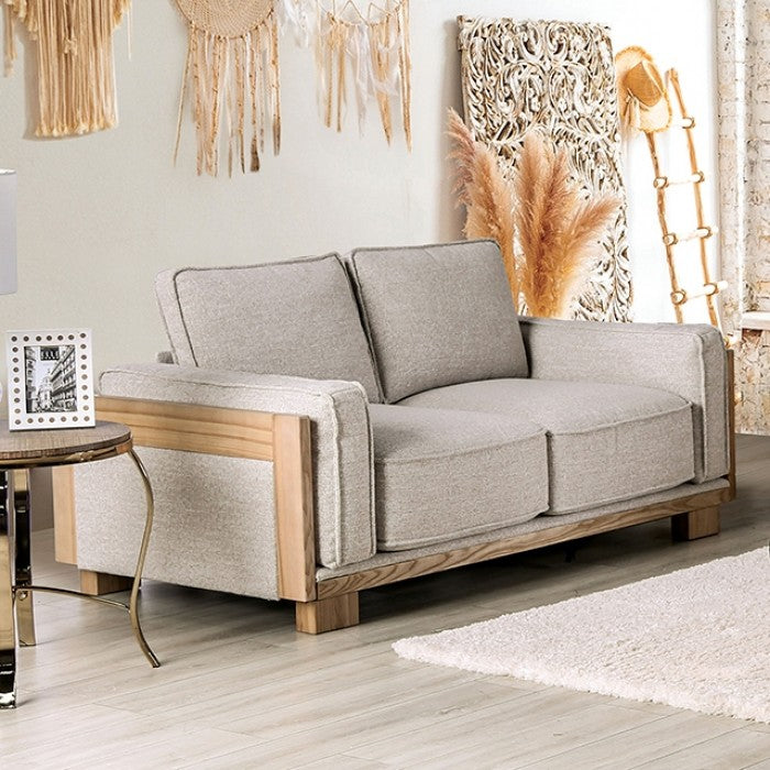 Harstad Cream Sofa or Loveseat