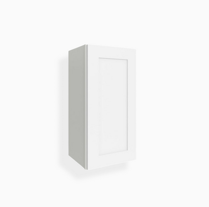 Armario de pared blanco Shaker de una puerta de 30″ de alto