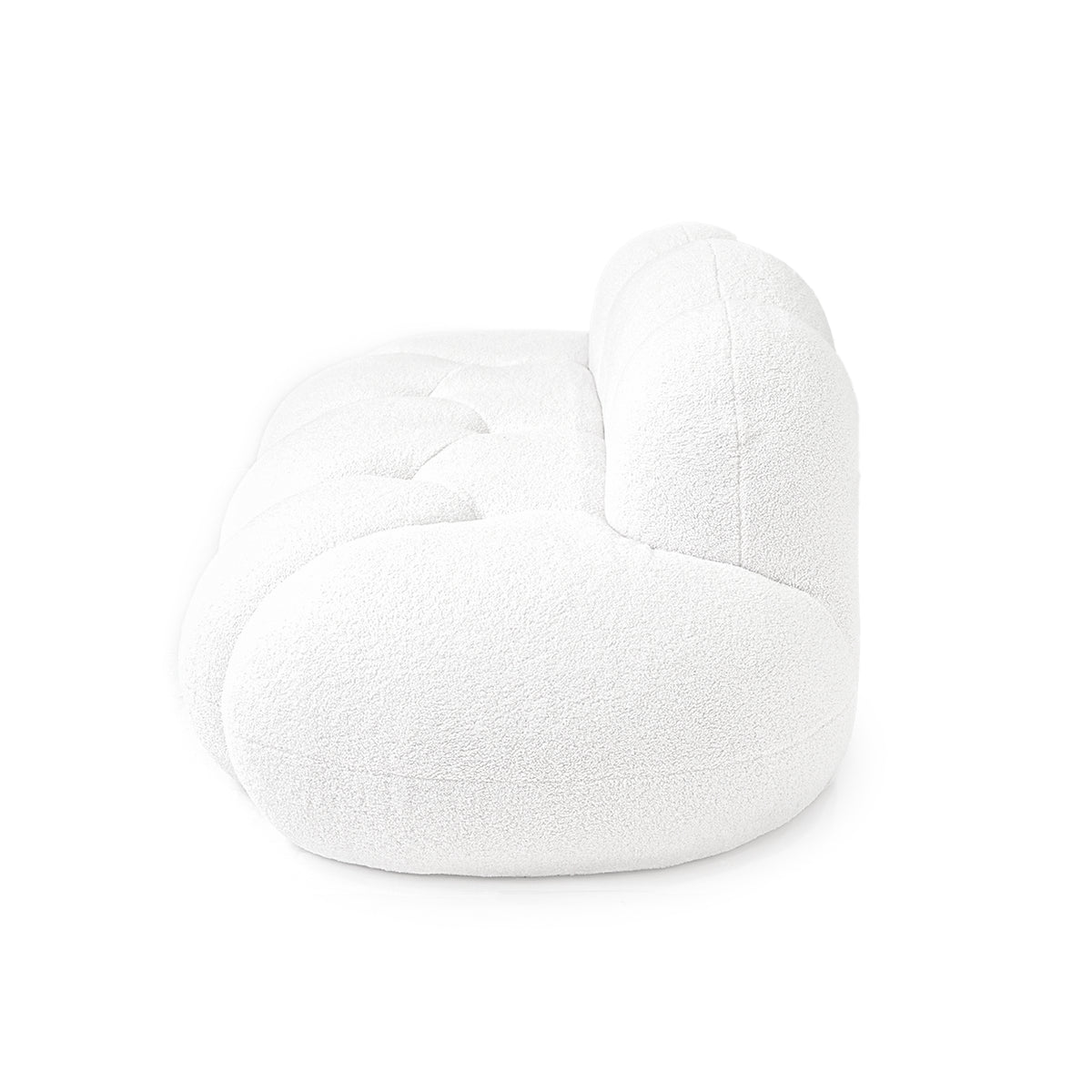 Cloud-Shaped Teddy Fleece Sofa