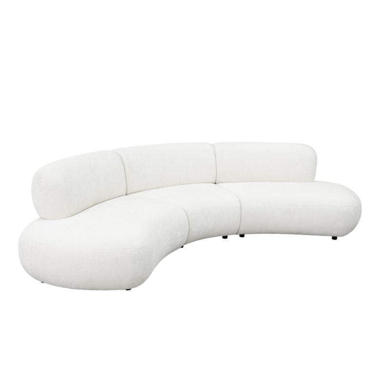 Modern Curved Modular Sectional Sofa