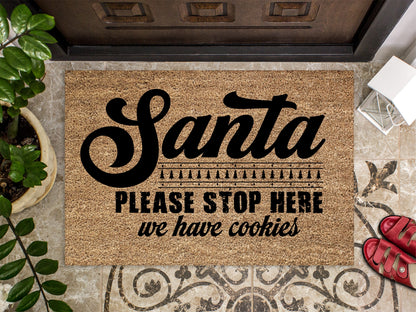 Christmas Santa Doormat