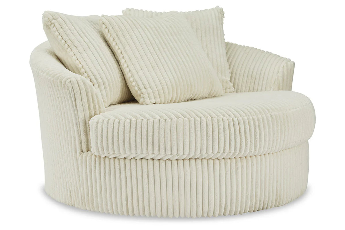 Lindyn Oversized Swivel Accent Chair