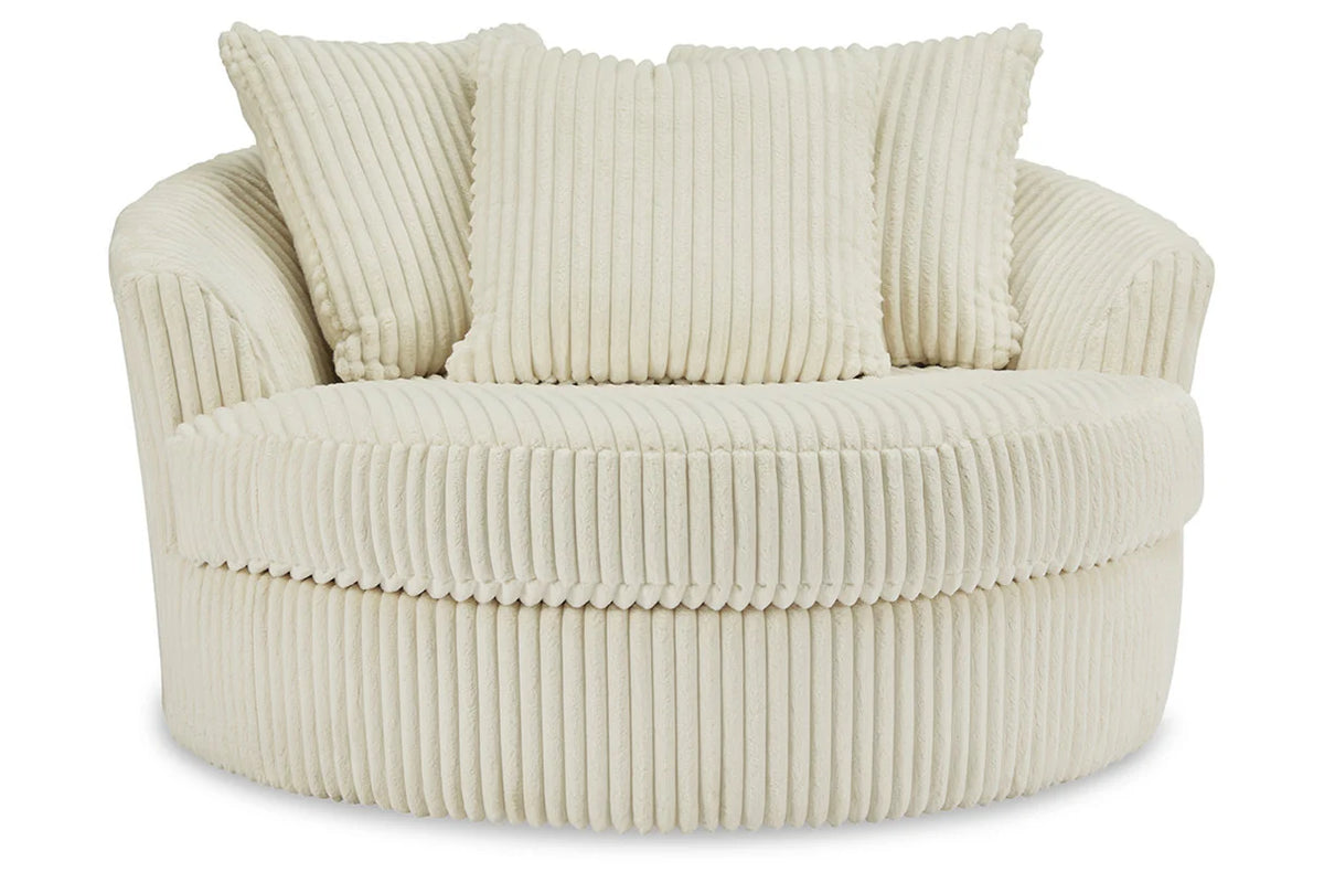 Lindyn Oversized Swivel Accent Chair