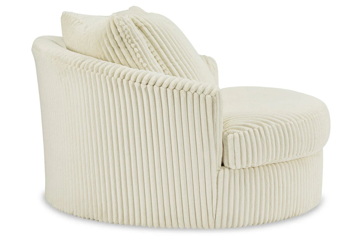 Lindyn Oversized Swivel Accent Chair