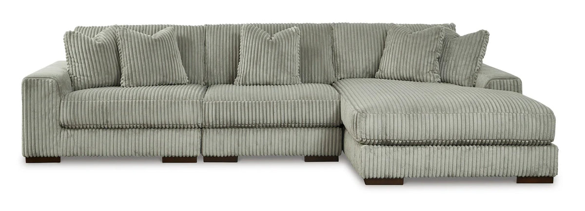 Lindyn Ivory or Fog 3-Piece Sectional and Sofa