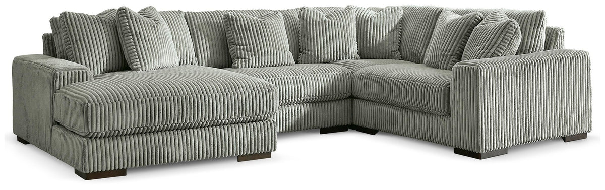 Seccional Lindyn Ivory de 3 piezas