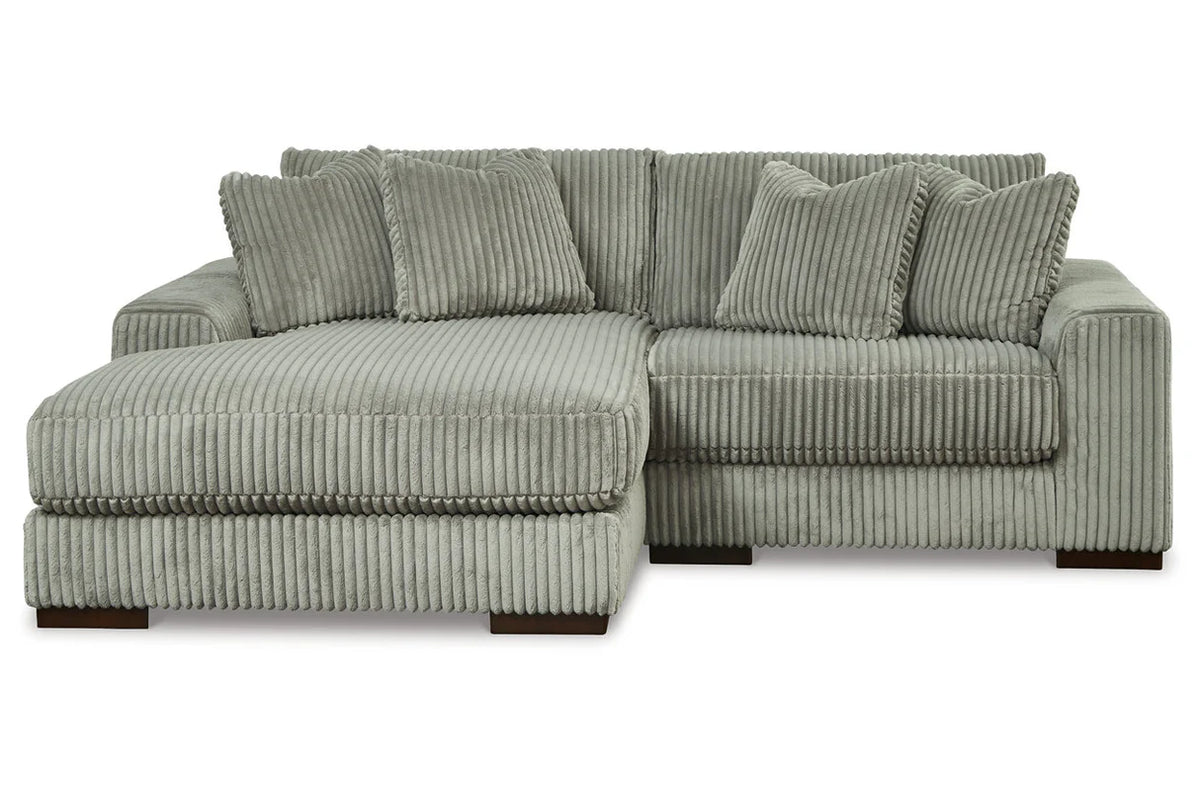 Seccional Lindyn de 2 piezas con chaise longue