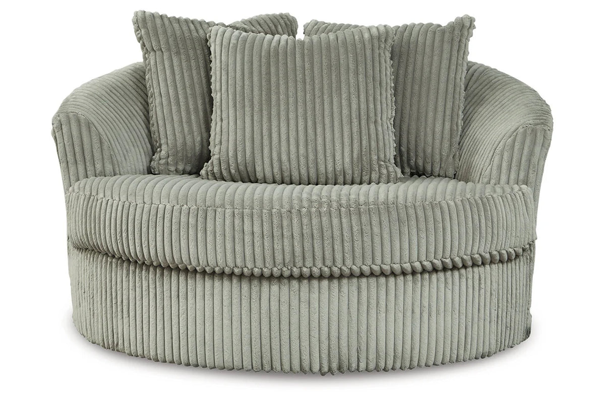 Lindyn Oversized Swivel Accent Chair