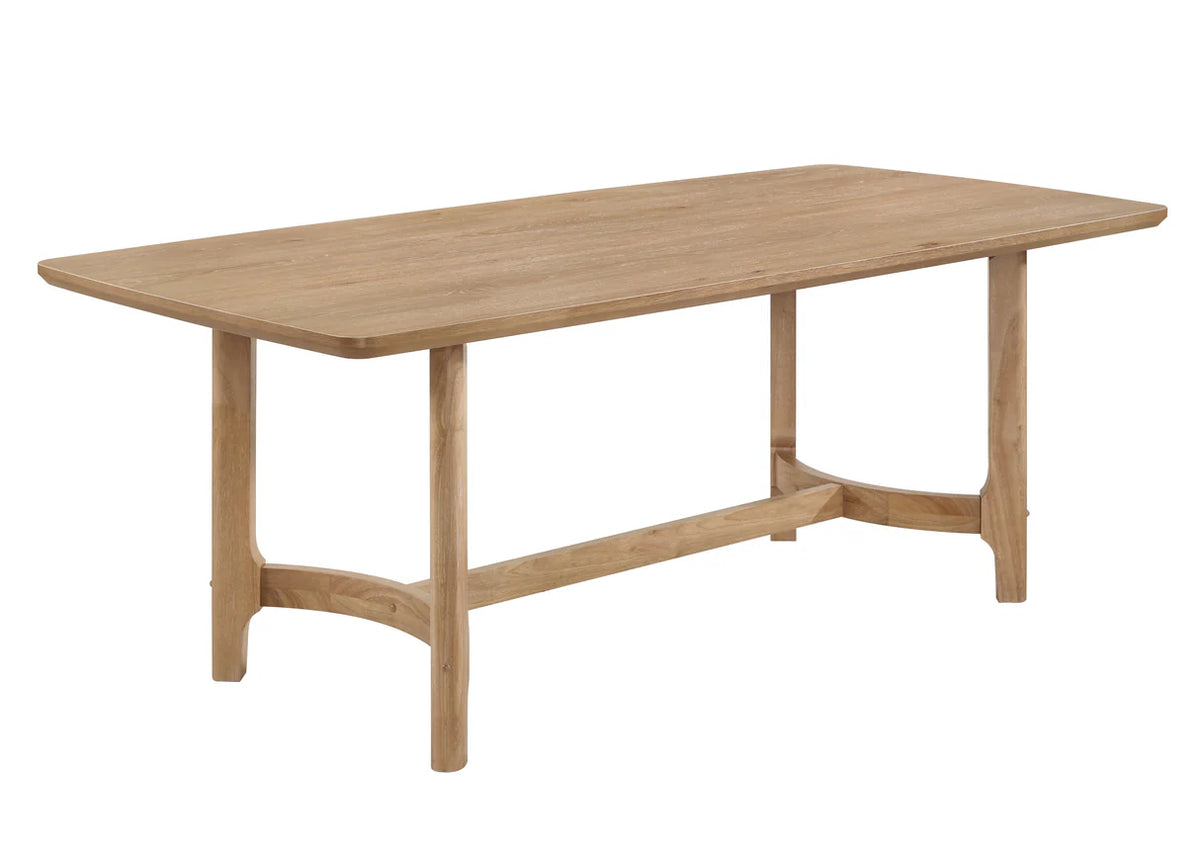 Arden Warm Wood & Cream Dining Set