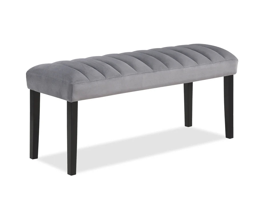 Pascal Black & Gray Marble-Top Dining Set