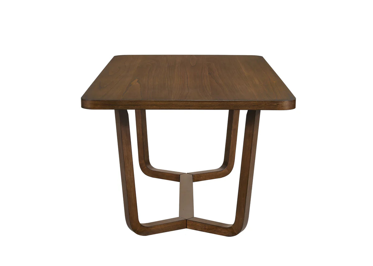 Juego de comedor Dary negro/marrón de altura de mostrador