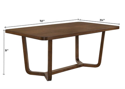 Juego de comedor Dary negro/marrón de altura de mostrador