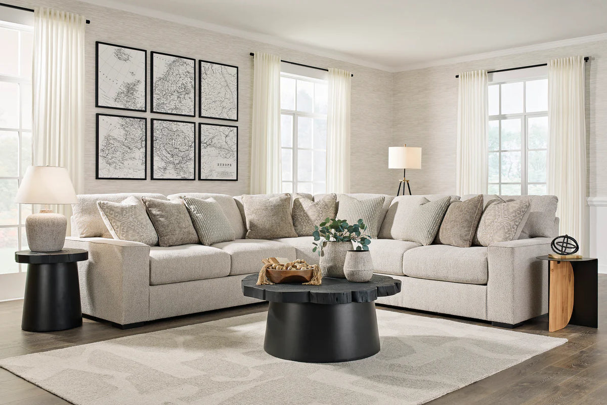 Seccional Ballyton Sand de 3 piezas